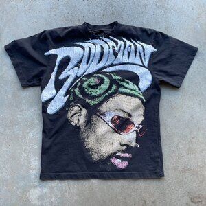 Dennis Rodman T-Shirt AOP Men’s Medium Regular All Cotton